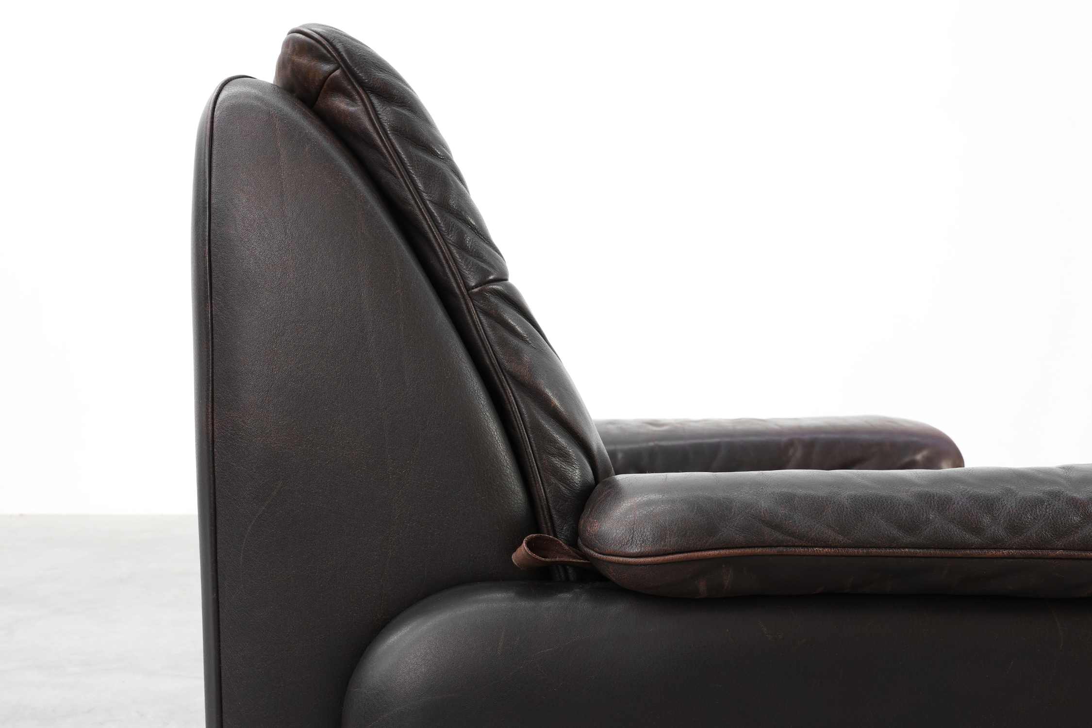 Mid-century De Sede DS‑66 brown leather Relax Chair, Switzerland 1960sthumbnail
